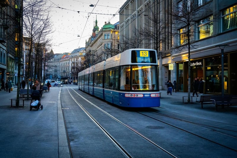 Zurich financial district, Switzerland