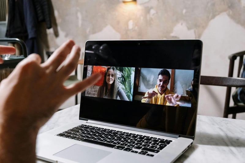 Remote international team video call — Swiss Employer of Record service