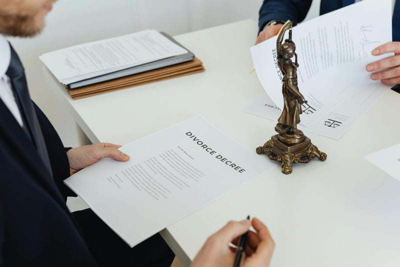 Lawyer reviewing contract document — Swiss legal opinion drafting